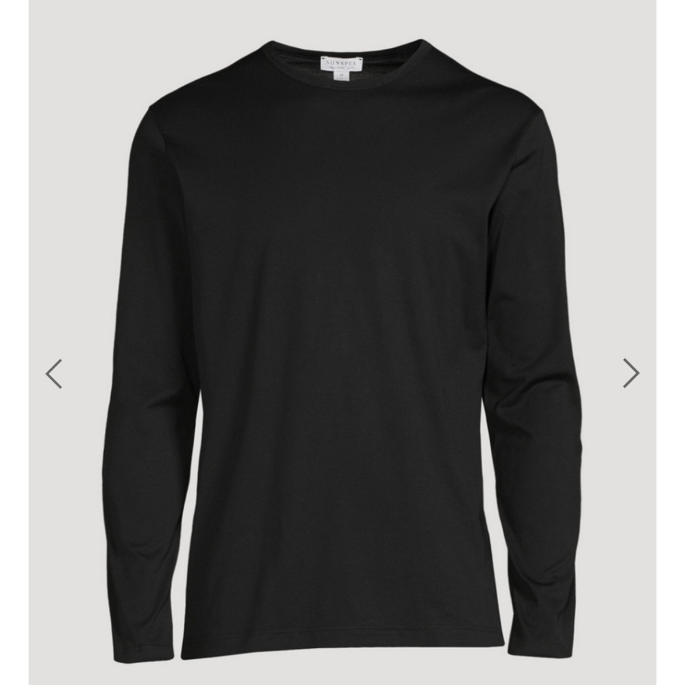 Sunspel Midnight Long Sleeve Shirt